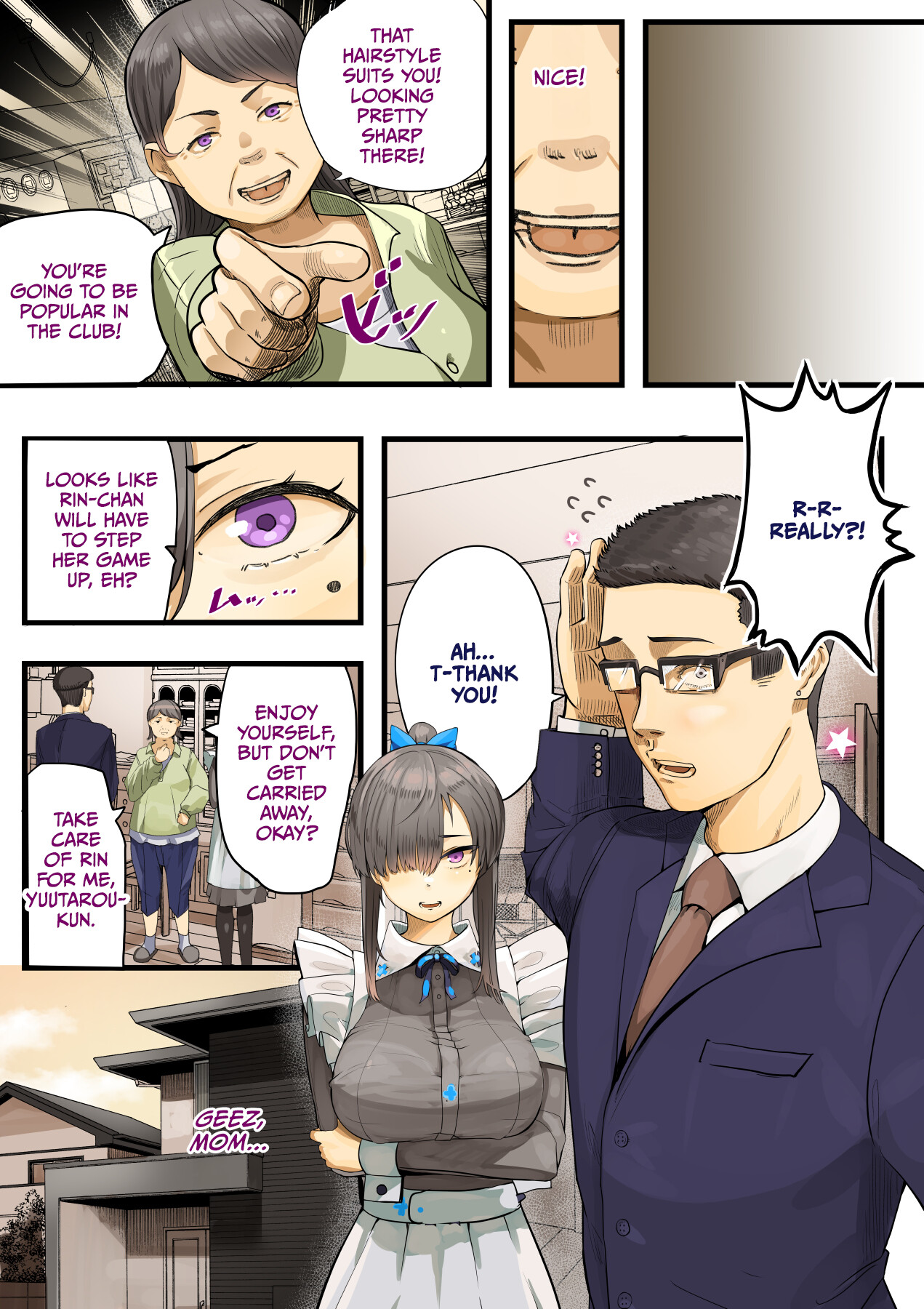 Hentai Manga Comic-I thought I was the one who would deflower.. A shady NTR story - BSS edition --Read-10